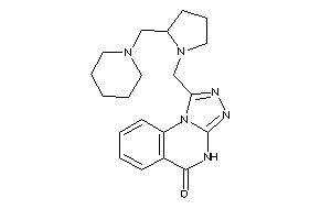 1-[[2-(piperidinomethyl)pyrrolidino]methyl]-4H-[1,2,4]triazolo[4,3-a]quinazolin-5-one