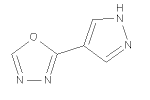 2-(1H-pyrazol-4-yl)-1,3,4-oxadiazole