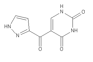 Image of 5-(1H-pyrazole-3-carbonyl)uracil