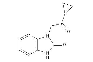 Image of 3-(2-cyclopropyl-2-keto-ethyl)-1H-benzimidazol-2-one