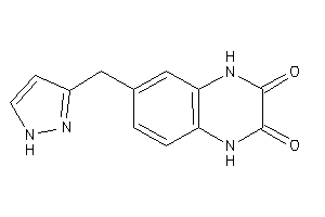 Image of 6-(1H-pyrazol-3-ylmethyl)-1,4-dihydroquinoxaline-2,3-quinone