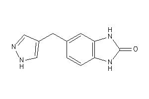 5-(1H-pyrazol-4-ylmethyl)-1,3-dihydrobenzimidazol-2-one