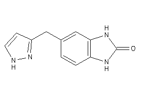 Image of 5-(1H-pyrazol-3-ylmethyl)-1,3-dihydrobenzimidazol-2-one