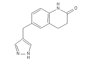 6-(1H-pyrazol-4-ylmethyl)-3,4-dihydrocarbostyril
