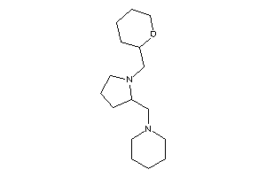 1-[[1-(tetrahydropyran-2-ylmethyl)pyrrolidin-2-yl]methyl]piperidine