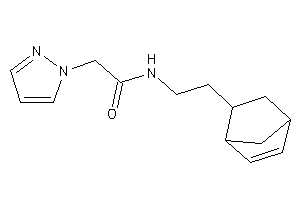 N-[2-(5-bicyclo[2.2.1]hept-2-enyl)ethyl]-2-pyrazol-1-yl-acetamide