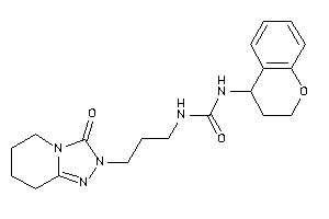 1-chroman-4-yl-3-[3-(3-keto-5,6,7,8-tetrahydro-[1,2,4]triazolo[4,3-a]pyridin-2-yl)propyl]urea