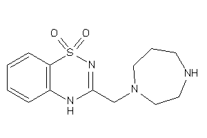 3-(1,4-diazepan-1-ylmethyl)-4H-benzo[e][1,2,4]thiadiazine 1,1-dioxide