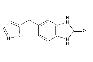Image of 5-(1H-pyrazol-5-ylmethyl)-1,3-dihydrobenzimidazol-2-one