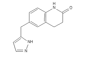 6-(1H-pyrazol-5-ylmethyl)-3,4-dihydrocarbostyril