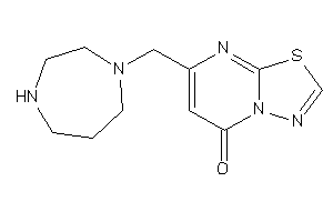 7-(1,4-diazepan-1-ylmethyl)-[1,3,4]thiadiazolo[3,2-a]pyrimidin-5-one