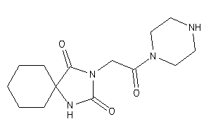 3-(2-keto-2-piperazino-ethyl)-1,3-diazaspiro[4.5]decane-2,4-quinone