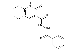 Image of N'-benzoyl-2-keto-5,6,7,8-tetrahydro-1H-quinoline-3-carbohydrazide