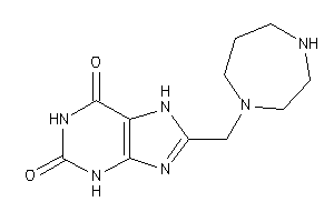 Image of 8-(1,4-diazepan-1-ylmethyl)-7H-xanthine