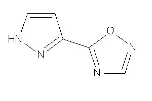 5-(1H-pyrazol-3-yl)-1,2,4-oxadiazole