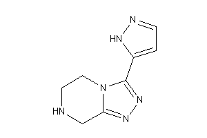 3-(1H-pyrazol-5-yl)-5,6,7,8-tetrahydro-[1,2,4]triazolo[4,3-a]pyrazine