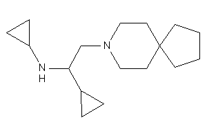 Image of [2-(8-azaspiro[4.5]decan-8-yl)-1-cyclopropyl-ethyl]-cyclopropyl-amine