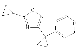 5-cyclopropyl-3-(1-phenylcyclopropyl)-1,2,4-oxadiazole