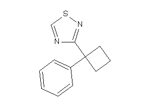 Image of 3-(1-phenylcyclobutyl)-1,2,4-thiadiazole