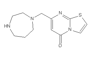 7-(1,4-diazepan-1-ylmethyl)thiazolo[3,2-a]pyrimidin-5-one