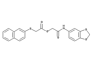 2-(2-naphthylthio)acetic Acid [2-(1,3-benzodioxol-5-ylamino)-2-keto-ethyl] Ester