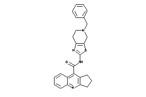 N-(5-benzyl-6,7-dihydro-4H-thiazolo[5,4-c]pyridin-2-yl)-2,3-dihydro-1H-cyclopenta[b]quinoline-9-carboxamide