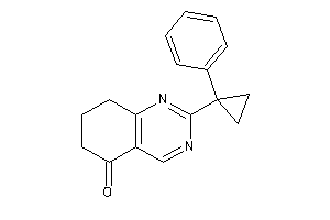 Image of 2-(1-phenylcyclopropyl)-7,8-dihydro-6H-quinazolin-5-one