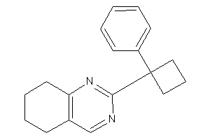 Image of 2-(1-phenylcyclobutyl)-5,6,7,8-tetrahydroquinazoline