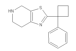 Image of 2-(1-phenylcyclobutyl)-4,5,6,7-tetrahydrothiazolo[5,4-c]pyridine