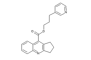2,3-dihydro-1H-cyclopenta[b]quinoline-9-carboxylic Acid 3-(3-pyridyl)propyl Ester