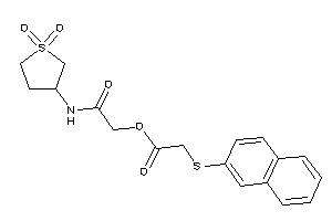 2-(2-naphthylthio)acetic Acid [2-[(1,1-diketothiolan-3-yl)amino]-2-keto-ethyl] Ester