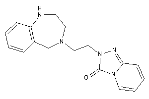 2-[2-(1,2,3,5-tetrahydro-1,4-benzodiazepin-4-yl)ethyl]-[1,2,4]triazolo[4,3-a]pyridin-3-one