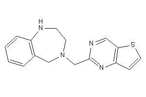 2-(1,2,3,5-tetrahydro-1,4-benzodiazepin-4-ylmethyl)thieno[3,2-d]pyrimidine