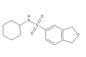 N-cyclohexylphthalan-5-sulfonamide