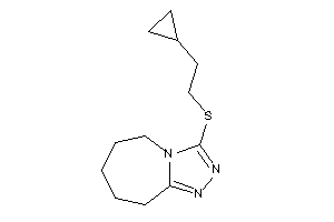 3-(2-cyclopropylethylthio)-6,7,8,9-tetrahydro-5H-[1,2,4]triazolo[4,3-a]azepine