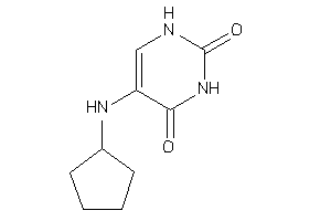 Image of 5-(cyclopentylamino)uracil