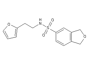 N-[2-(2-furyl)ethyl]phthalan-5-sulfonamide