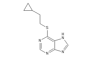 6-(2-cyclopropylethylthio)-7H-purine