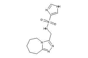 Image of N-(6,7,8,9-tetrahydro-5H-[1,2,4]triazolo[4,3-a]azepin-3-ylmethyl)-1H-imidazole-4-sulfonamide