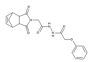 N'-[2-(diketoBLAHyl)acetyl]-2-phenoxy-acetohydrazide