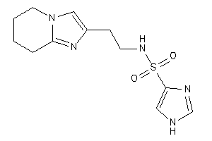 N-[2-(5,6,7,8-tetrahydroimidazo[1,2-a]pyridin-2-yl)ethyl]-1H-imidazole-4-sulfonamide