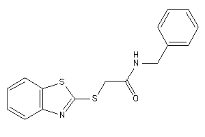 2-(1,3-benzothiazol-2-ylthio)-N-benzyl-acetamide