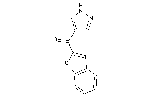 Benzofuran-2-yl(1H-pyrazol-4-yl)methanone