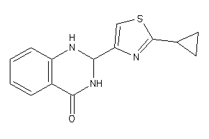 2-(2-cyclopropylthiazol-4-yl)-2,3-dihydro-1H-quinazolin-4-one