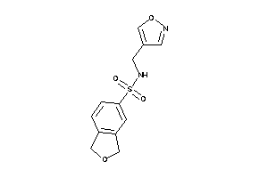 Image of N-(isoxazol-4-ylmethyl)phthalan-5-sulfonamide