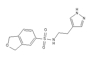 N-[2-(1H-pyrazol-4-yl)ethyl]phthalan-5-sulfonamide