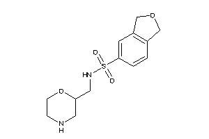 N-(morpholin-2-ylmethyl)phthalan-5-sulfonamide