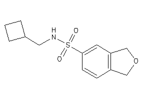 Image of N-(cyclobutylmethyl)phthalan-5-sulfonamide