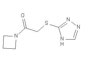 1-(azetidin-1-yl)-2-(4H-1,2,4-triazol-3-ylthio)ethanone