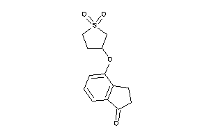 Image of 4-(1,1-diketothiolan-3-yl)oxyindan-1-one